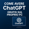 Come avere ChatGPT gratis sul proprio PC